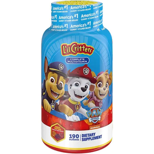 Мультивитаминный жевательный комплекс для детей от 2х лет Vitafusion L’il Critters Paw Patrol Complete Multivitamin Gummies