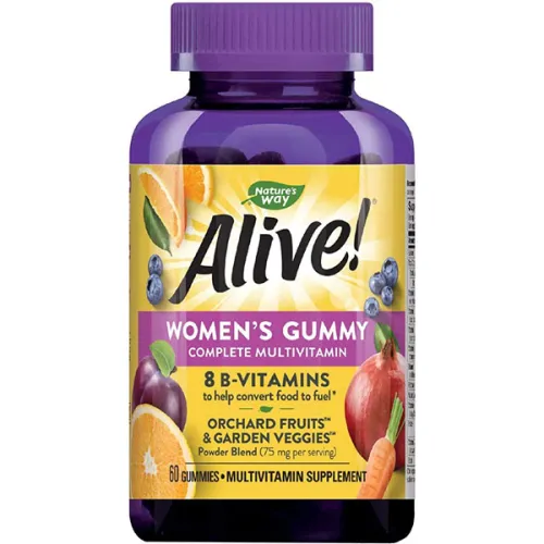 Мультивитаминный жевательный комплекс для женщин Nature’s Way Alive! Women’s Complete Multivitamin Gummy