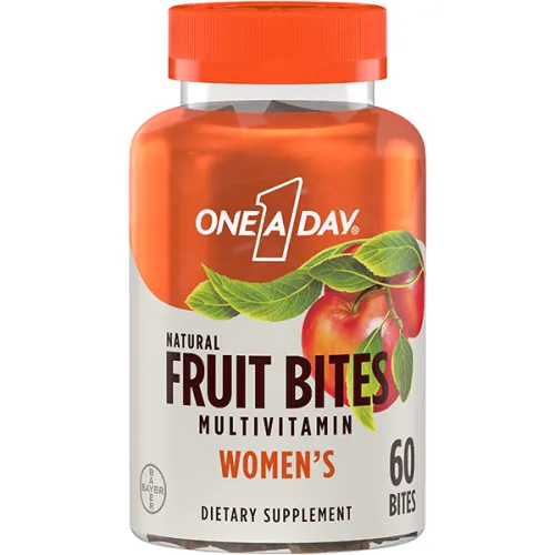 Мультивитаминный жевательный комплекс для женщин One A Day Women’s Fruit Bites Multivitamins for Women с коллагеном