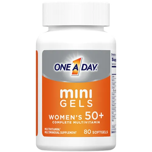 Мультивитаминный комплекс для женщин 50+ в мини-капсулах One A Day Women’s 50+ Mini Gels Multivitamins for Women