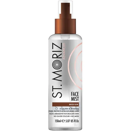Спрей-автобронзант для лица St.Moriz Advanced Face Mist Medium с эффектом длительного увлажнения, 150 мл.