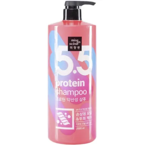 Протеїновий шампунь для волосся Mise en Scene pH 5.5 Protein Shampoo, 2000 мл.