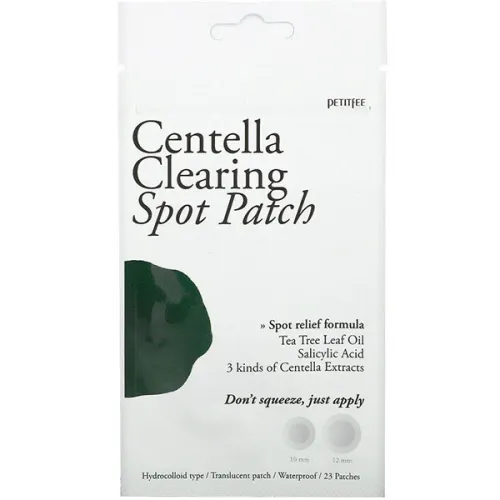 Точечные патчи от воспалений Petitfee Centella Clearing Spot Patch с экстрактом центеллы