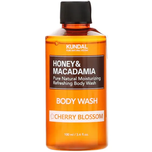 Гель для душа «цветущая вишня» Kundal Honey & Macadamia Body Wash Cherry Blossom, 135 мл.