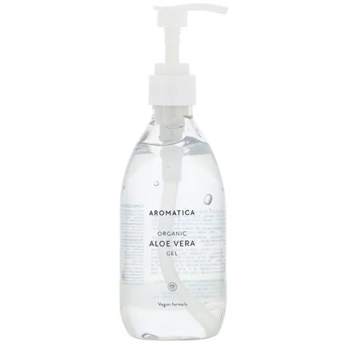 Органічний багатофункціональний зволожуючий гель Aromatica 95% Organic Aloe Vera Gel с алоє вера, 300 мл.