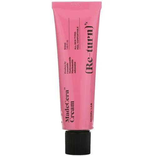 Интенсивно увлажняющий крем для лица SKINRx LAB MadeCera Cream с керамидами и мадекассосидом, 5 мл.