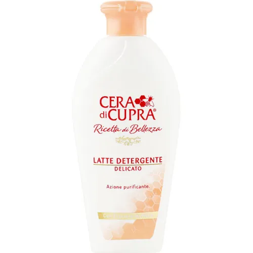 Молочко для деликатного очищения лица Cera di Cupra Ricetta Di Bellezza Delicate Cleansing Milk, 200 мл.