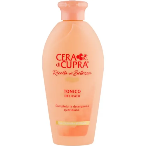 Тонізуючий тонік для делікатного очищення обличчя Cera di Cupra Ricetta Di Bellezza Delicate Tonic, 200 мл.