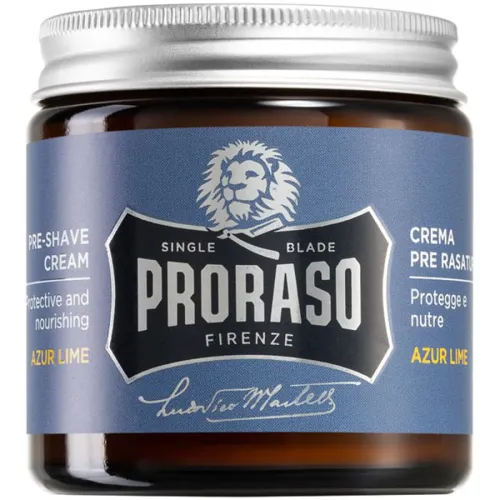 Крем до гоління «блакитна свіжість» Proraso Pre-Shaving Cream Azur & Lime, 100 мл.