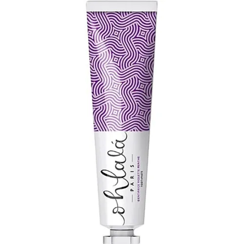Зубна паста «фіалка» Ohlala Dentifrice Violette Menthe Toothpaste, 100 мл.