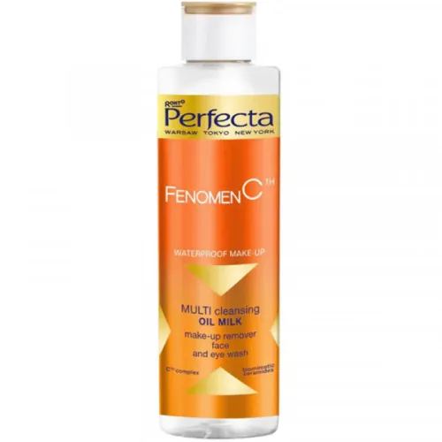 Молочко для снятия макияжа Perfecta Fenomen C Multi Cleansing Oily Milk Make Up Remover, 200 мл.