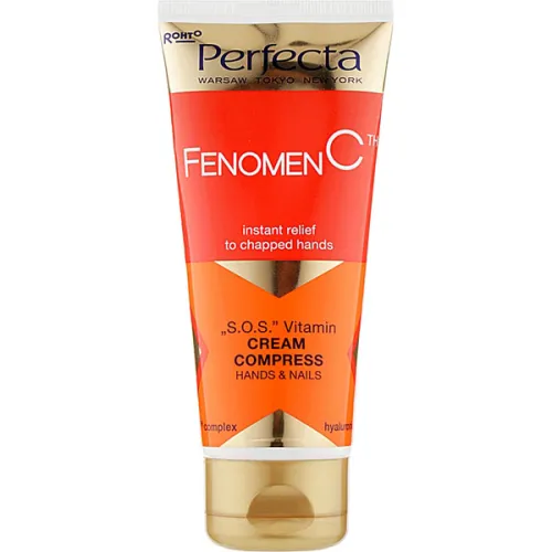 Витаминный крем для рук и ногтей Perfecta Fenomen C Vitamin S.O.S Hand & Nail Cream Complex, 80 мл.