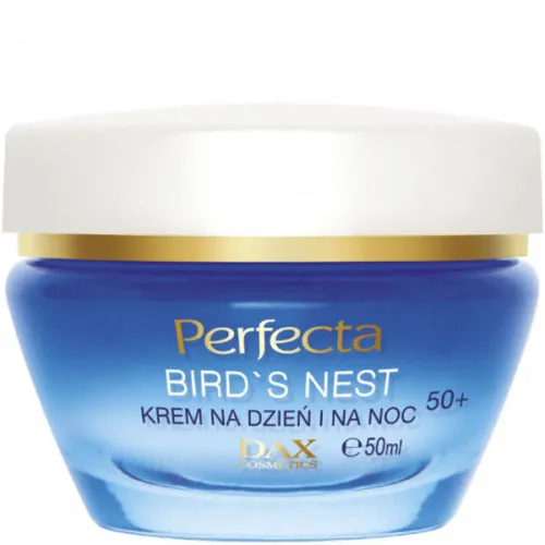 Крем для лица против морщин Perfecta Bird’s Nest Cream Day & Night 50+ с экстрактом ласточкиного гнезда от 50 лет, 50 мл.