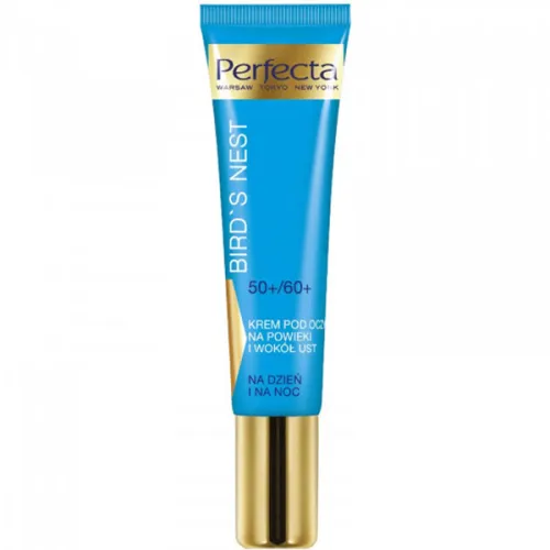 Крем для очей Perfecta Bird’s Nest Eye Cream 50+/60+ з екстрактом ластівчиного гнізда від 50-60 років, 15 мл.