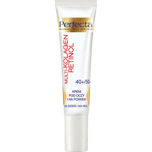 Крем для шкіри навколо очей від 40-50 років Perfecta Multi-Collagen Retinol Eye Cream 40+/50+, 15 мл.