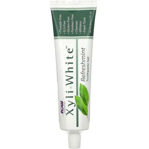 Гелева зубна паста «м’ята» Now Foods XyliWhite Refreshmint Toothpaste Gel, 181 г.