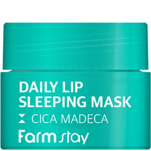 Нічна маска для губ FarmStay Daily Lip Sleeping Mask Cica Madeca з екстрактом центелли, 3 мл.