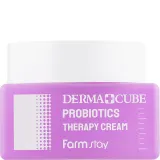 Антивозрастной крем для лица FarmStay Derma Cube Probiotics Therapy Cream с пробиотиками, 50 мл.
