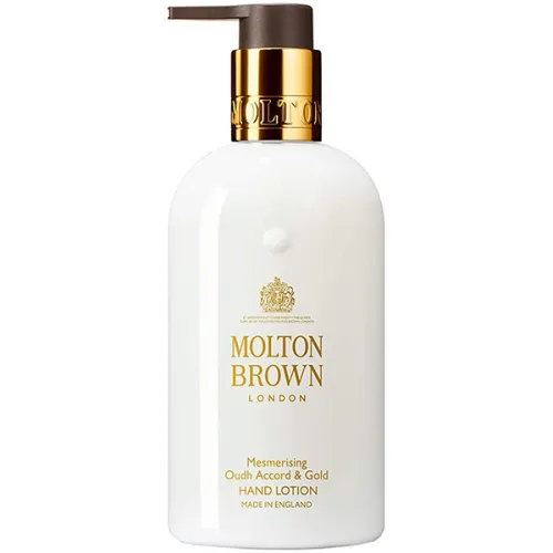 Живильний лосьйон для рук «зачаровуючий оуд і золото» Molton Brown Mesmerising Oudh Accord & Gold Hand Lotion, 300 мл.