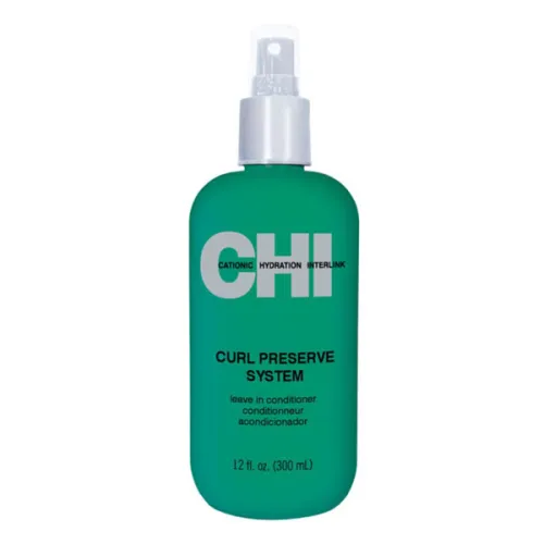 Зволожуючий незмивний кондиціонер для кучерявого волосся CHI Curl Preserve System Leave-In Conditioner, 355 мл.
