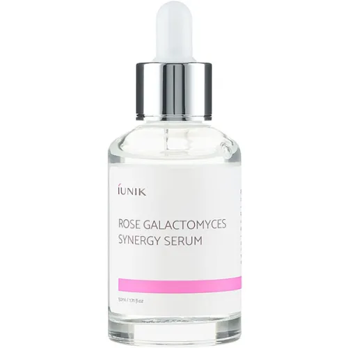 Увлажняющая сыворотка для лица iUNIK Rose Galactomyces Synergy Serum с галактомисисом, 50 мл.