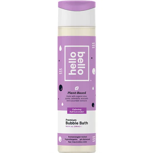 Дитяча пінка для ванни «лаванда» Hello Bello Bubble Bath Calming Soft Lavender, 296 мл.