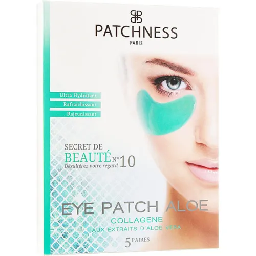 Гидрогелевые патчи для глаз Patchness Eye Patch Aloe с экстрактом алоэ