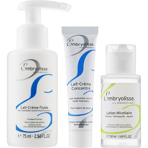 Набор для лица «основы моей красоты» Embryolisse Travel Pouch, 100 мл.