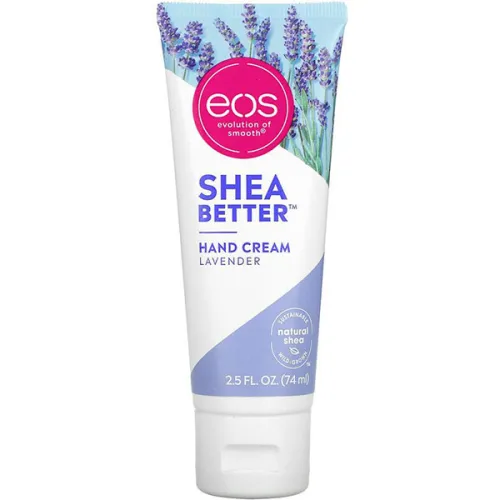 Крем для рук EOS Shea Better Hand Cream Lavender з екстрактом лаванди, 74 мл.