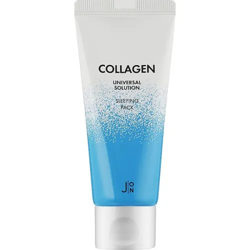Нічна маска для обличчя J:ON Collagen Universal Solution Sleeping Pack з колагеном, 50 г.