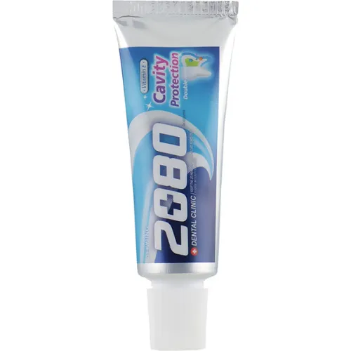 Зубная паста «мята» Dental Clinic 2080 Cavity Protection Double Mint Toothpaste, 20 г.