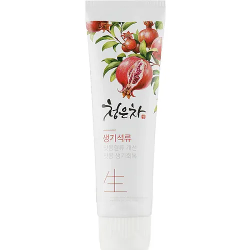 Зубная паста «восточный чай и гранат» Dental Clinic 2080 Chungeun Cha Tea & Pomegranate Toothpaste, 120 г.