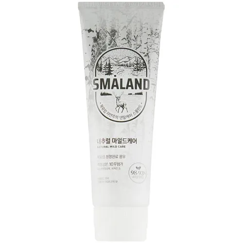 Зубная паста «шведская мята» Smaland Swedish Mild Mint Toothpaste, 100 г.