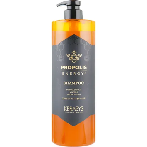 Шампунь для волосся KeraSys Propolis Energy Plus Shampoo з екстрактом прополісу, 1000 мл.
