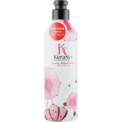 Шампунь для волосся «захоплення та чарівність» KeraSys Lovely & Romantic Perfumed Shampoo, 600 мл.