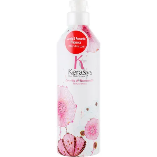 Кондиціонер для волосся «захоплення та чарівність» KeraSys Lovely & Romantic Perfumed Rinse, 400 мл.