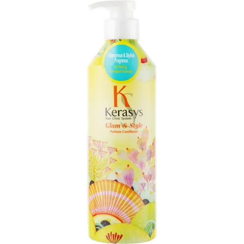 Кондиціонер для волосся «гламур та стиль» KeraSys Glam & Stylish Perfumed Rinse, 600 мл.