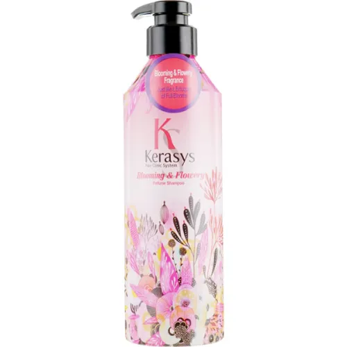 Шампунь для волосся «квітучий та квітковий» KeraSys Blooming & Flowery Perfumed Shampoo, 600 мл.
