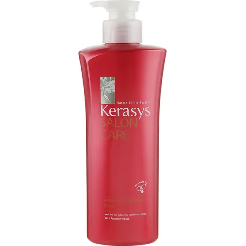 Кондиціонер для об’єму волосся KeraSys Hair Clinic Salon Care Volume Ampoule Rinse, 470 мл.
