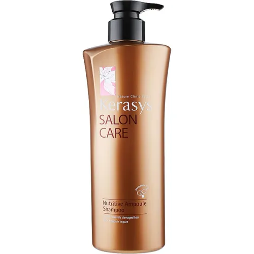 Живильний шампунь для волосся KeraSys Salon Care Nutritive Ampoule Shampoo, 600 мл.