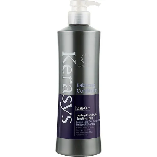 Балансуючий кондиціонер для лікування шкіри голови KeraSys Hair Clinic System Scalp Care Balancing Conditioner, 400 мл.