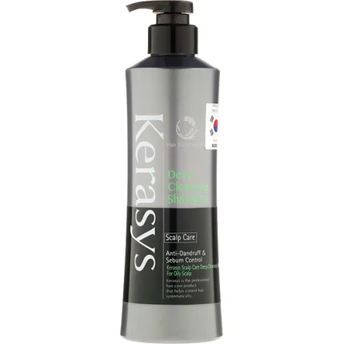 Глибоко очищаючий шампунь для лікування шкіри голови KeraSys Hair Clinic System Scalp Care Deep Cleansing Shampoo, 600 мл.
