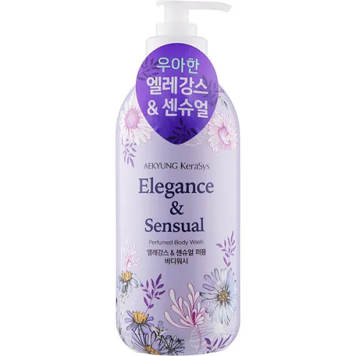 Гель для душа «элегантность и чувственность» KeraSys Elegance & Sensual Parfumed Body Wash, 500 мл.