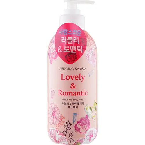 Гель для душа «восхищение и очарование» KeraSys Lovely & Romantic Parfumed Body Wash, 500 мл.