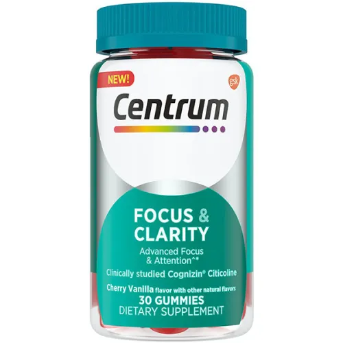 Комплекс для памяти и когнитивных функций Centrum Focus & Clarity Gummies Cognizin Citicoline