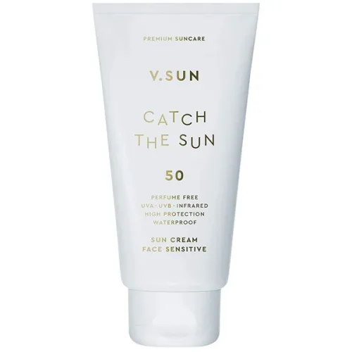 Сонцезахисний крем для чутливої шкіри обличчя V.Sun Sun Cream Face Sensitive SPF50, 75 мл.