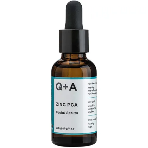 Сыворотка для лица Q+A Zinc PCA Facial Serum с цинком, 30 мл.
