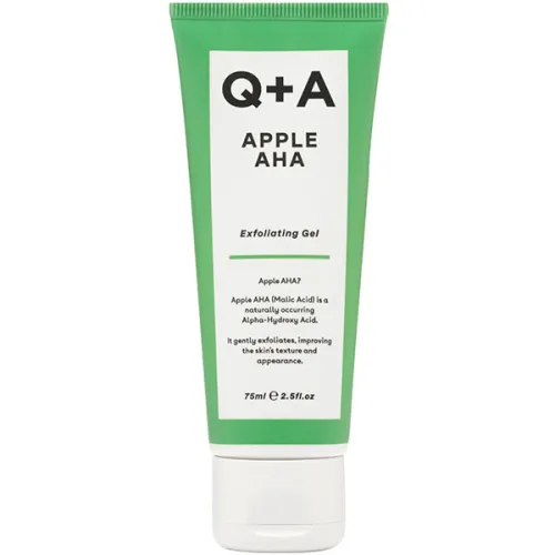 Отшелушивающий гель для лица Q+A Apple AHA Exfoliating Gel с яблочными кислотами, 75 мл.