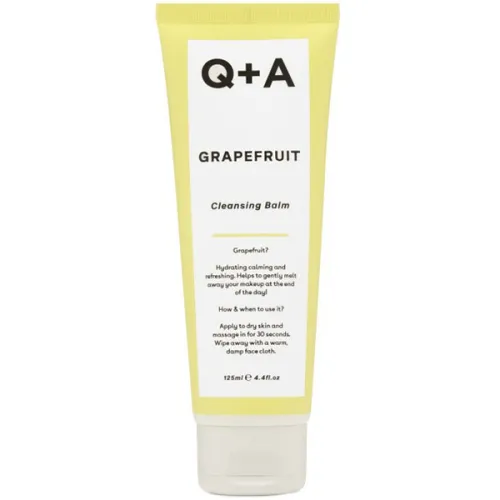 Очищающий бальзам для лица Q+A Grapefruit Cleansing Balm с экстрактом грейпфрута, 125 мл.