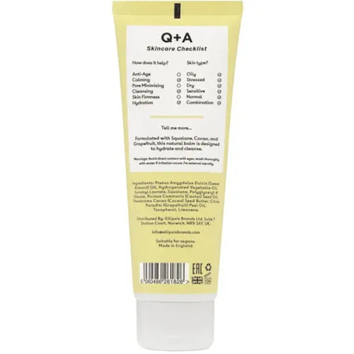 Очищающий бальзам для лица Q+A Grapefruit Cleansing Balm, 125 мл. - вид 2